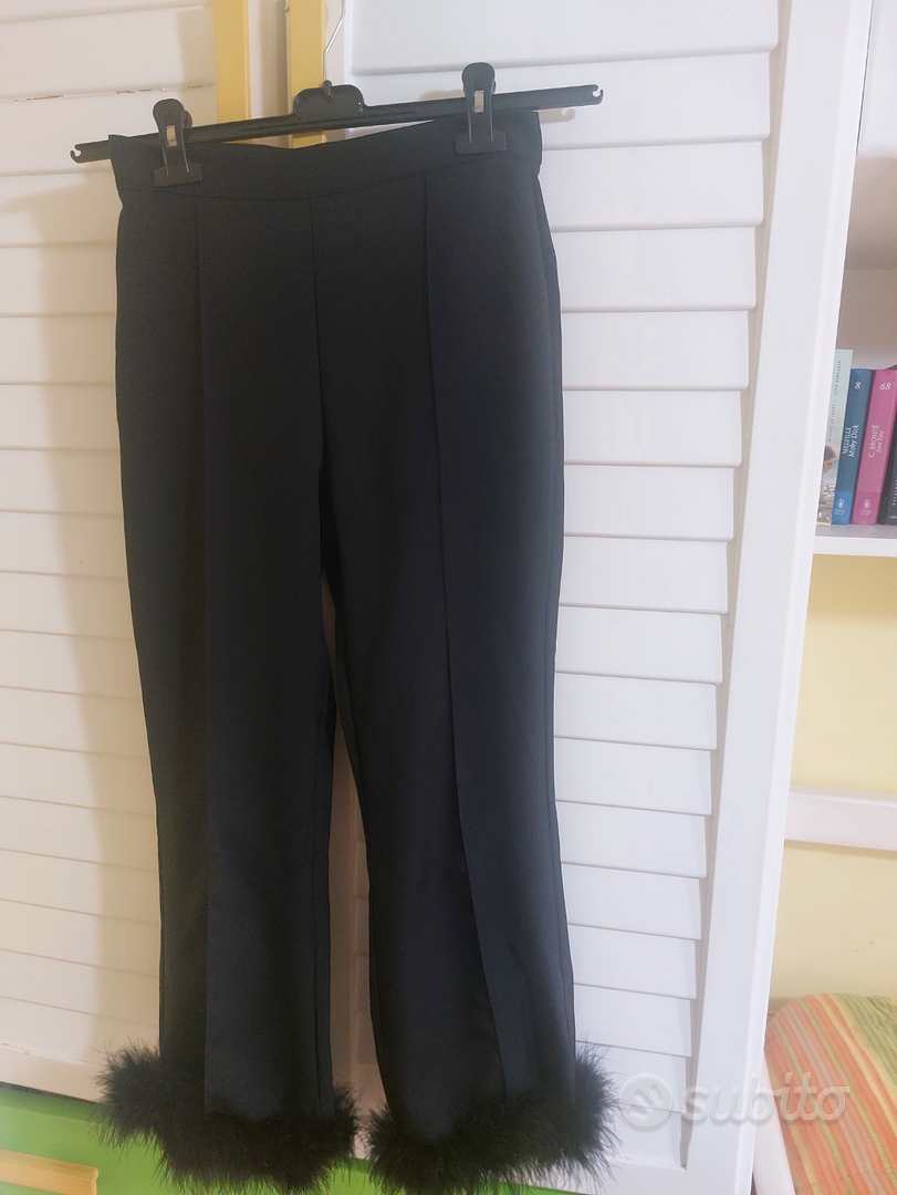 Completo tailleur nero con piume - Abbigliamento e Accessori In vendita a  Latina