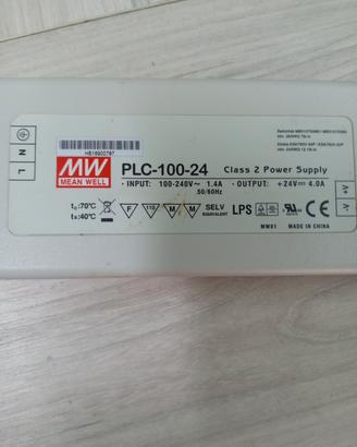 alimentatore 24v a tensione continua MEAN WELL 