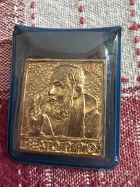 Piastra Padre Pio con Gemelli