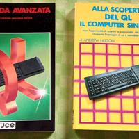 DUE LIBRI PER IL COMPUTER SINCLAIR QL