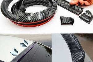 SPOILER Posteriore Per Fiat CARBONIO Alettone