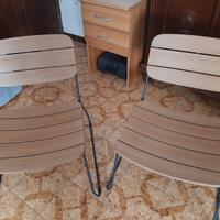 2 poltrone lounge da esterno JISK "JEBJERG"