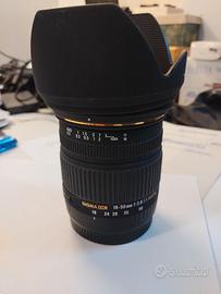 Sigma 18/50mm  f/2,8 x Canon