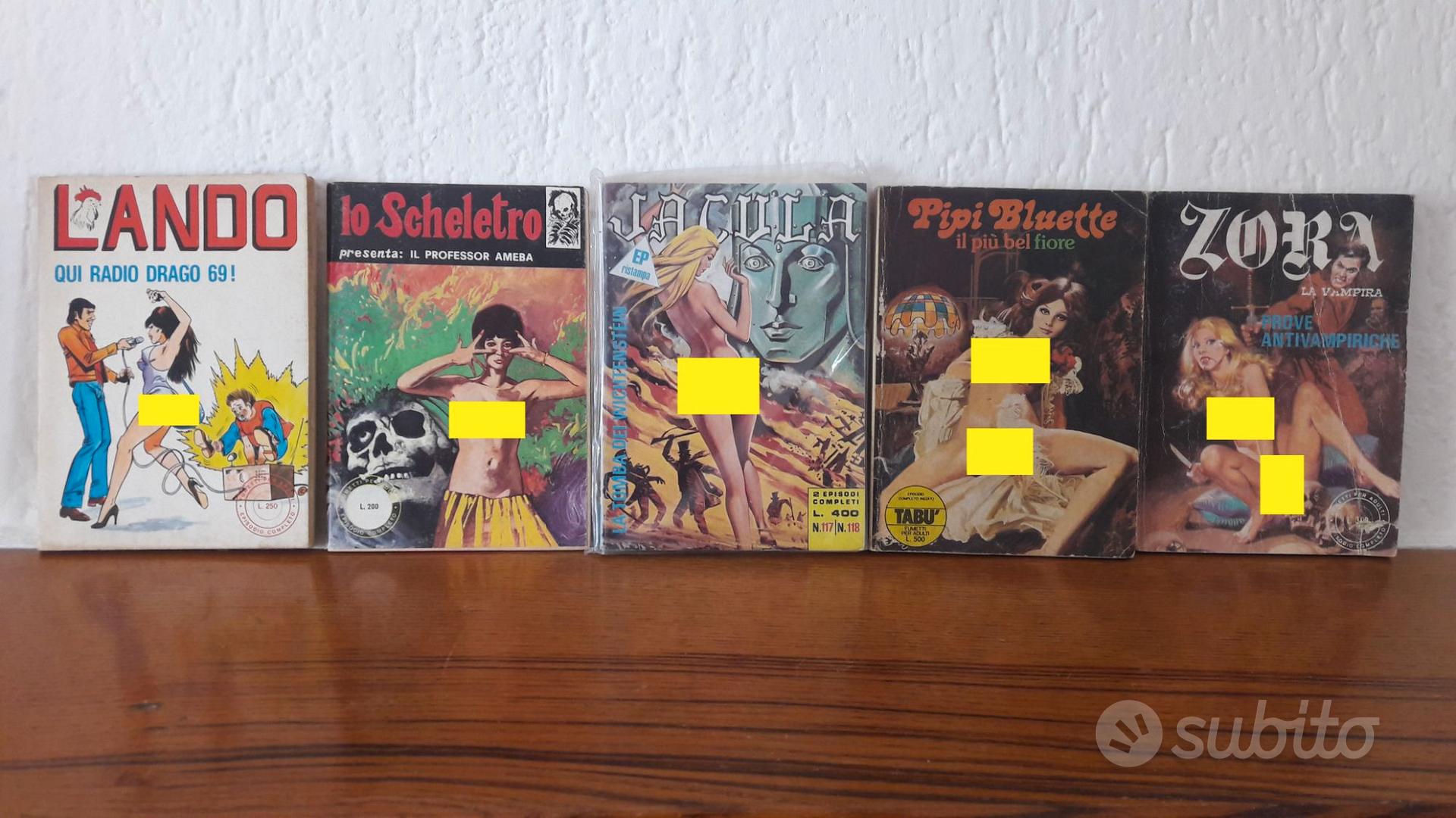 Fumetti erotici Zora Jacula Pipi Scheletro Lando - Libri e Riviste In  vendita a Reggio Emilia