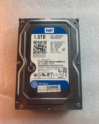 Hard Disk Interno 3.5" SATA 1TB - WD Blue 🖥️