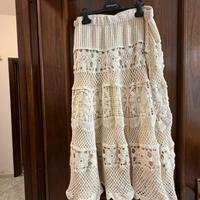 Gonna in pizzo Twin set taglia XL