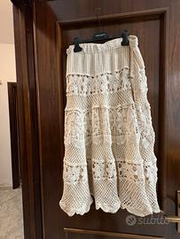 Gonna in pizzo Twin set taglia XL