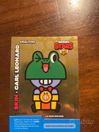 Carta Brawl Stars gold