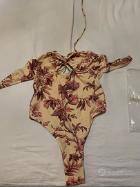 Costume Miss Bikini purple lurex