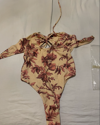 Costume Miss Bikini purple lurex