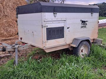 carrello per trasporto animali  marca pima