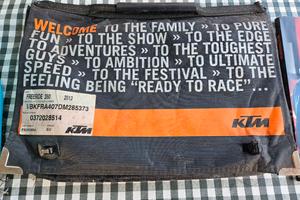 Ktm freeride 350 borsa originale e manuali