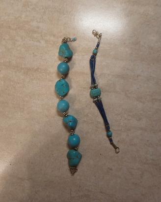 Bracciali in turchese