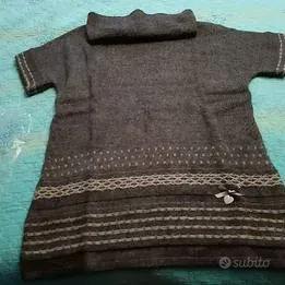 Mini abito in lana XL