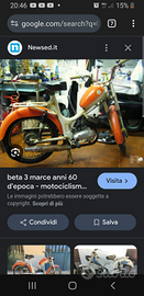 Cercoo motorino beta a 3 marce