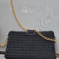 Borsa fatta a mano da sera a tracolla