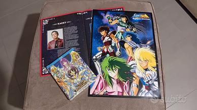 Saint Seiya cofanetto blu-ray HADES con autografo 