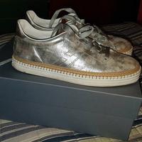 Scarpe Hogan argento