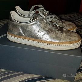 Scarpe Hogan argento