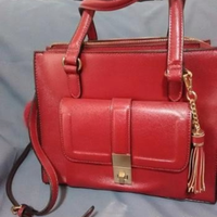 Natale : Borsa Carpisa a tracolla bordeaux nuova