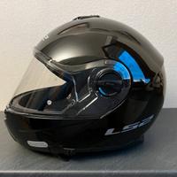 Casco modulare LS2 Strobe Taglia XS Nero lucido