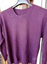 Maglione donna in misto lana