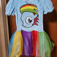 Vestito di carnevale Principessa unicorno
