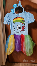 Vestito di carnevale Principessa unicorno