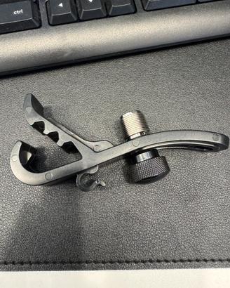 Morsetto per microfono per batteria