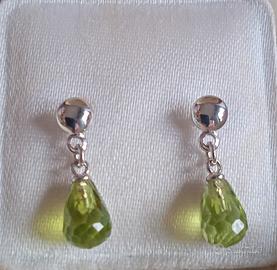 Orecchini in oro bianco 18k