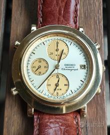 SEIKO Chronograph Alarm 7T32 - 
Funzionante 