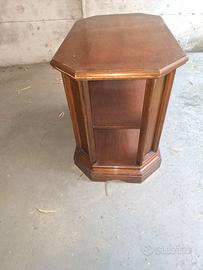 Mobile ottagonale legno vintage anni 70