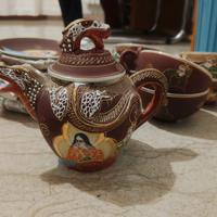 Servizio da tè Giapponese antico Satsuma 