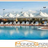 Gazebo Mod Moon 3x4 struttura fissa 4x3 eventi