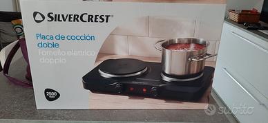 Fornello elettrico doppio Silvercrest