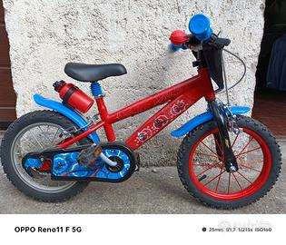 Bici bambino spiderman
