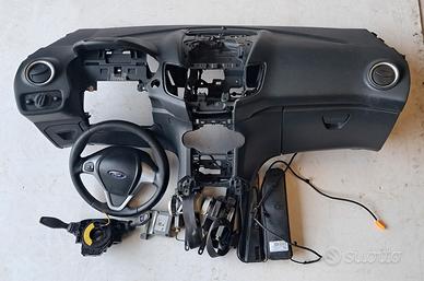 KIT AIRBAG FORD FIESTA VI DAL 2009 VOLANTE CINTURE