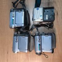 lotto 4 handycam Sony telecamere minidv