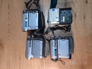 lotto 4 handycam Sony telecamere minidv