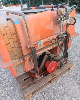 botte 600 lt mantovani per diserbo