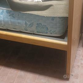 struttura letto singolo + materasso