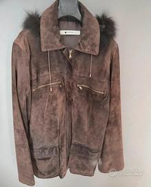 giacca in camoscio Marina Rinaldi 
