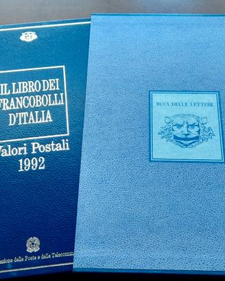 Il libro dei francobolli d'Italia 1992-COMPLETO XJ