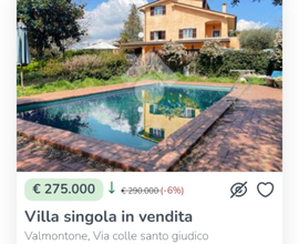 Villa indipendente con piscina