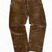 Pantalone in velluto marrone  - 54 - Made in Italy
