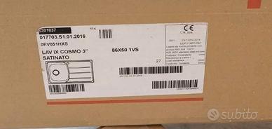 Lavello Satinato – NUOVO, imballato + Garanzia