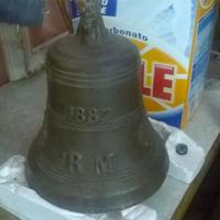 CAMPANA BRONZO E ARGENTO 1887