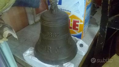 CAMPANA BRONZO E ARGENTO 1887