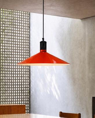 lampada sospensione vintage design itakiano anni70