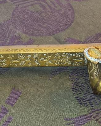 Divit ottomano in ottone XIX secolo